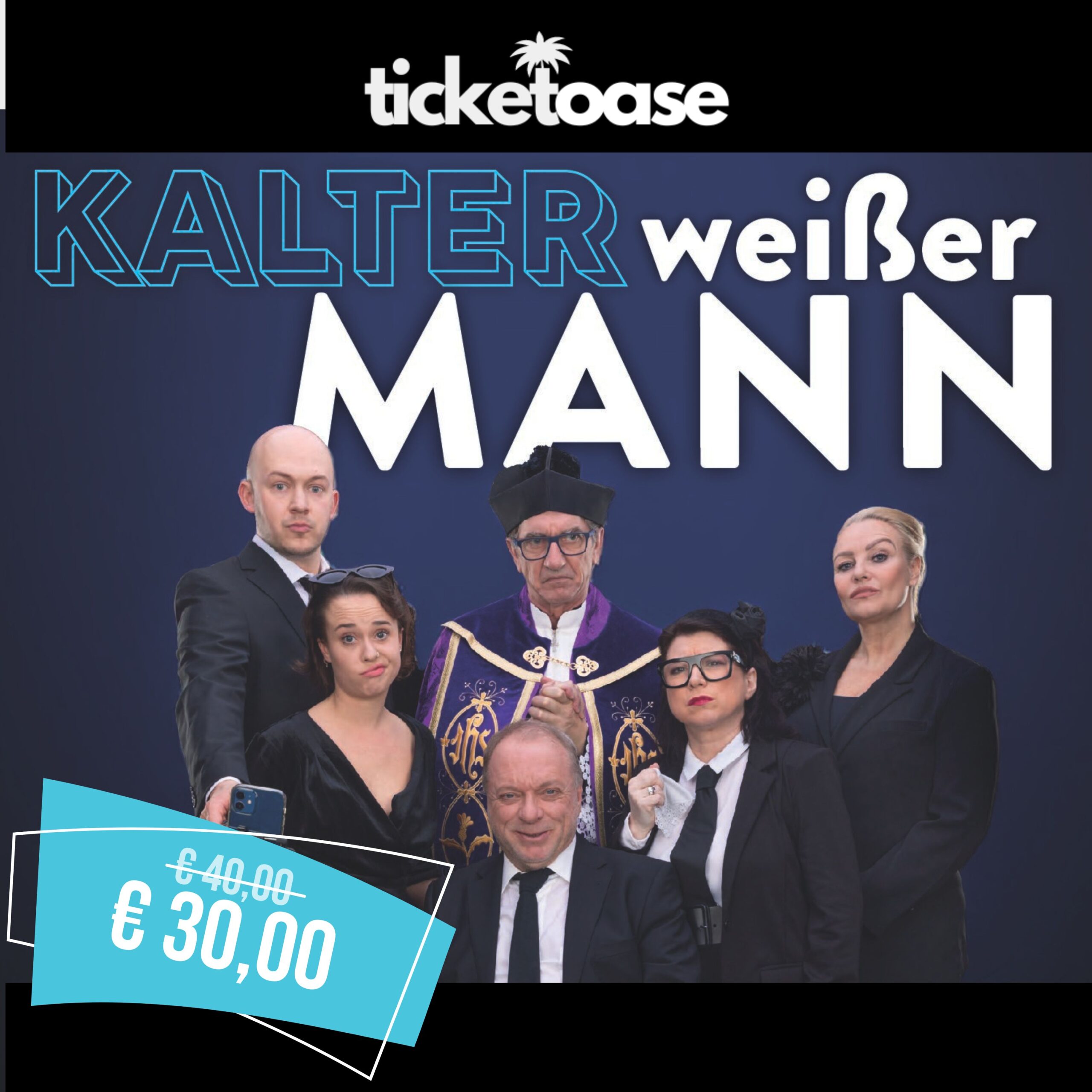 Kalter weißer Mann – Komödie von Dietmar Jacobs und Moritz Netenjakob