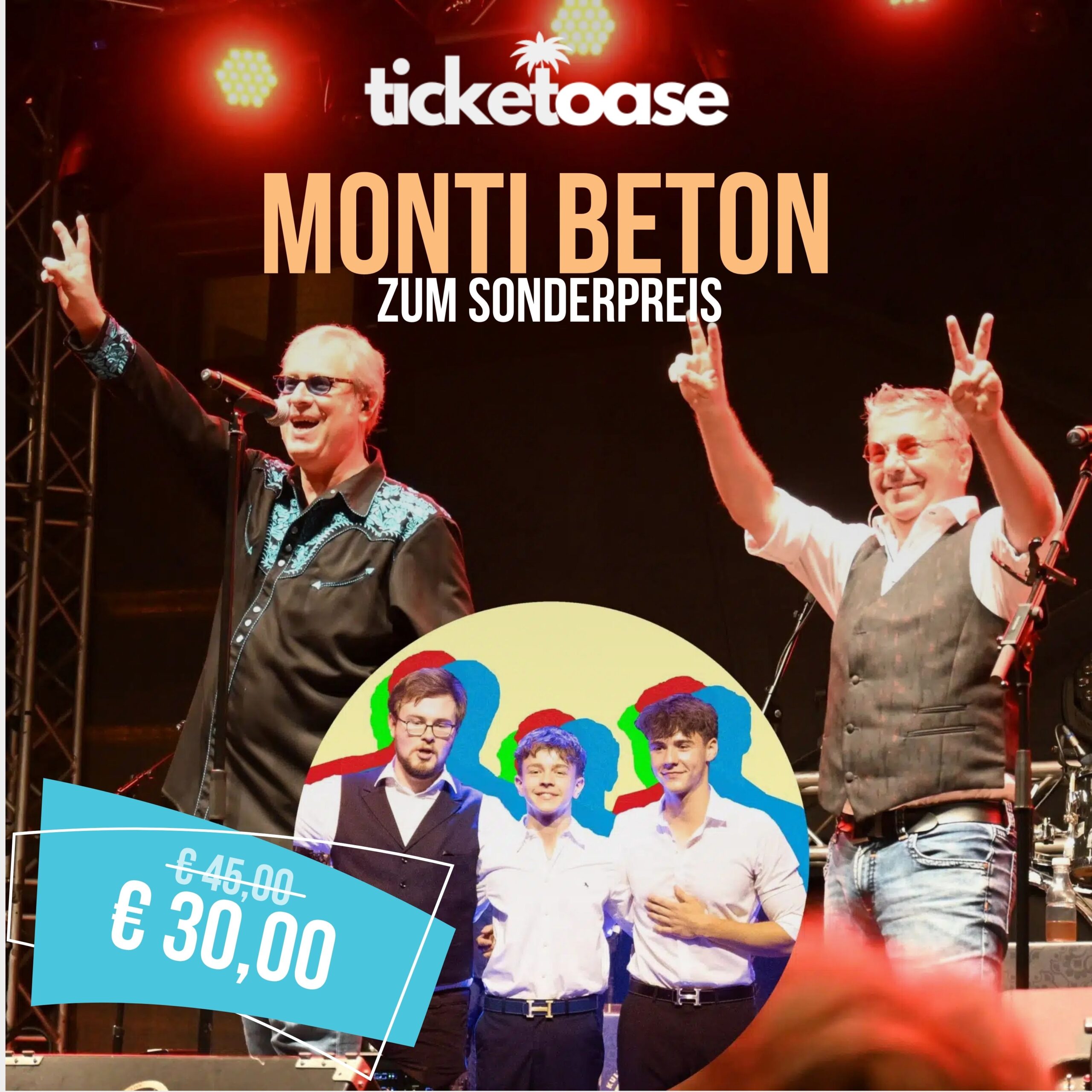 MONTI BETON – die persönliche Werkschau – Special Guest: „Die Mini-Montis“