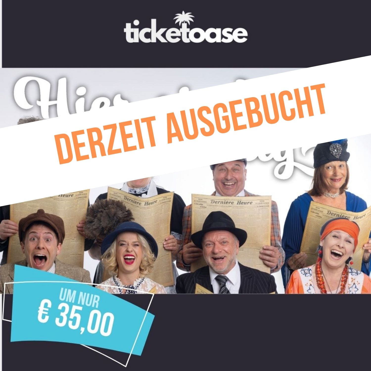 Hier sind Sie richtig - Komödie von Marc Camoletti